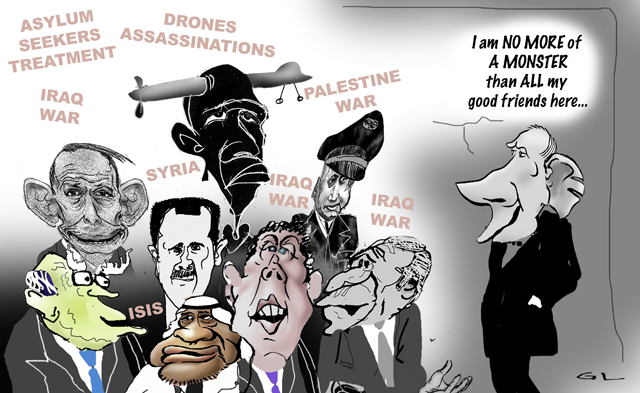 putin and friends